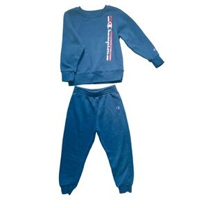 CHAMPION boys two piece sweatpants set 4T fall winter athletic